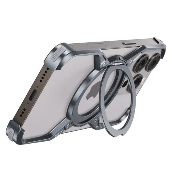 Luxury Premium Magnetic Metal Aluminium Alloy Frameless Phone Case For iPhone Series - Image 26