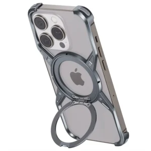 Luxury Premium Magnetic Metal Aluminium Alloy Frameless Phone Case For iPhone Series - iPhone 13 Pro Max