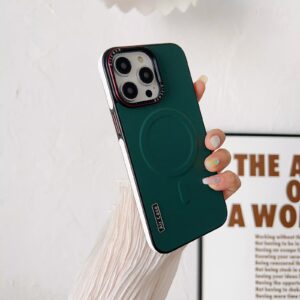 Luxury Premium Business Leather  Magsafe Wireless Charging Case Cover For iPhone Series
