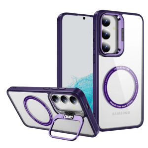 Luxury Premium Camera Lens Frame Metal Bracket Shockproof Phone Case For Samsung Galaxy A35/A55