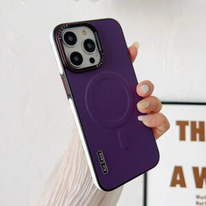 Luxury Premium Business Leather  Magsafe Wireless Charging Case Cover For iPhone Series