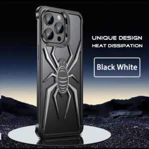 Luxury Premium Heat Spider Frameless Aluminum Alloy Metal Bumper Case Cover For iPhone Series