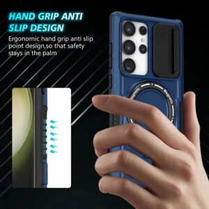 Luxury Premium Armor Magsafe Wireless Charge Case For Samsung Galaxy S21 Ultra