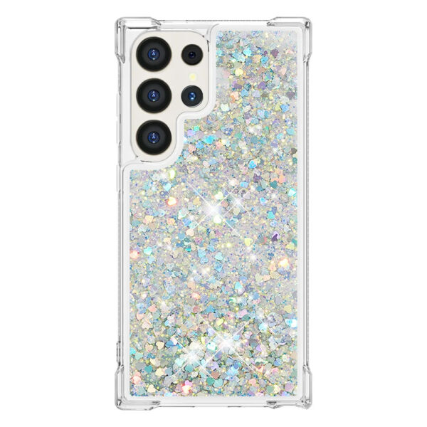 Luxury Premium Cute Flowing Glitter Sparkle Dynamic Quicksand Case Cover For Samsung Galaxy S24 Ultra - Image 12