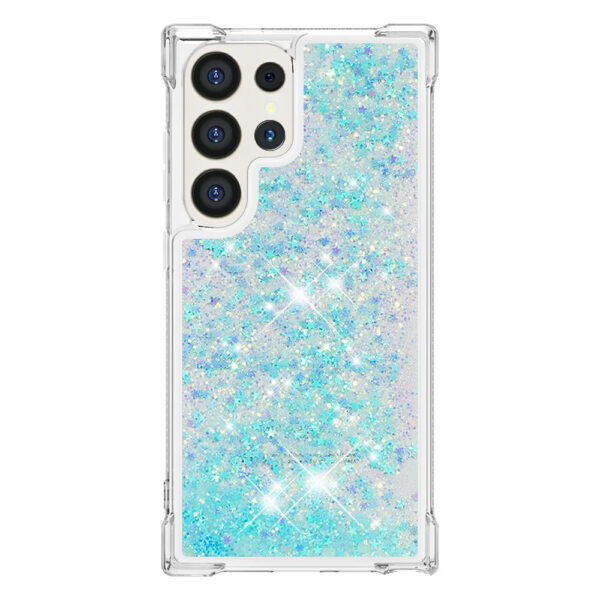 Luxury Premium Cute Flowing Glitter Sparkle Dynamic Quicksand Case Cover For Samsung Galaxy S24 Ultra - Image 4