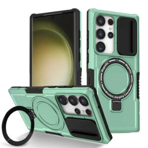 Luxury Premium Armor Magsafe Wireless Charge Case For Samsung Galaxy S21 Ultra