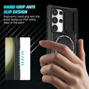 Luxury Premium Armor Magsafe Wireless Charge Case For Samsung Galaxy S21 Ultra