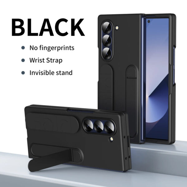 Luxury Premium Wristband Foldable Stand Case Cover For Samsung Galaxy Z Fold 5/Z Fold 6 - Image 43