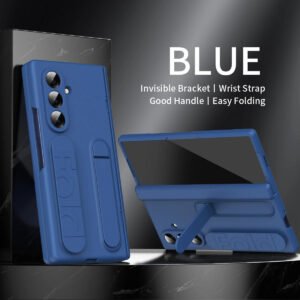 Luxury Premium Wristband Foldable Stand Case Cover For Samsung Galaxy Z Fold 5/Z Fold 6