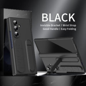 Luxury Premium Wristband Foldable Stand Case Cover For Samsung Galaxy Z Fold 5/Z Fold 6