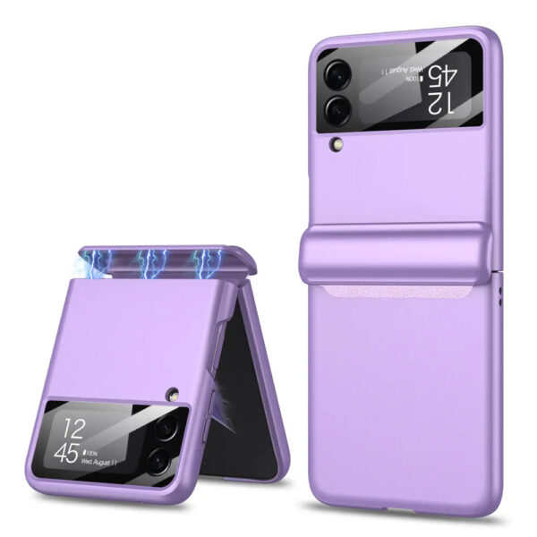 GKK Magnetic Hinge Tempered Glass Case Cover For Samsung Galaxy Z Flip 3/Z Flip 4 - Image 18