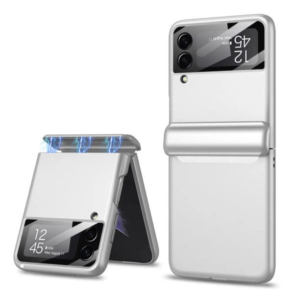 GKK Magnetic Hinge Tempered Glass Case Cover For Samsung Galaxy Z Flip 3/Z Flip 4 - Image 21