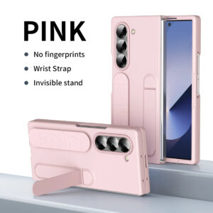 Luxury Premium Wristband Foldable Stand Case Cover For Samsung Galaxy Z Fold 3/Z Fold 4