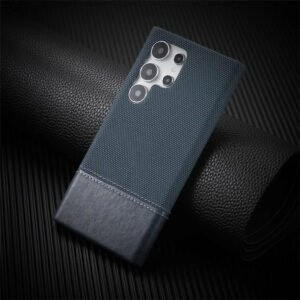Luxury Premium Splicing Design Shockproof Protection Hard Shell Leather Case Cover For Samsung Galaxy S Series