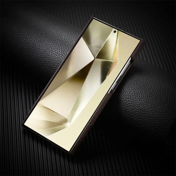 Luxury Premium Splicing Design Shockproof Protection Hard Shell Leather Case Cover For Samsung Galaxy S Series - Image 21