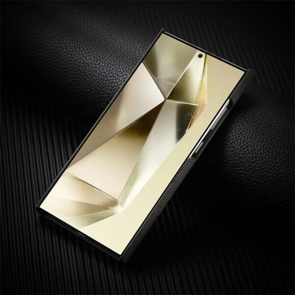 Luxury Premium Splicing Design Shockproof Protection Hard Shell Leather Case Cover For Samsung Galaxy S Series - Image 23