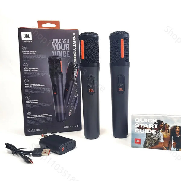 JBL Digital PartyBox PB UHF Wireless Rechargeable Portable Microphone - Image 3