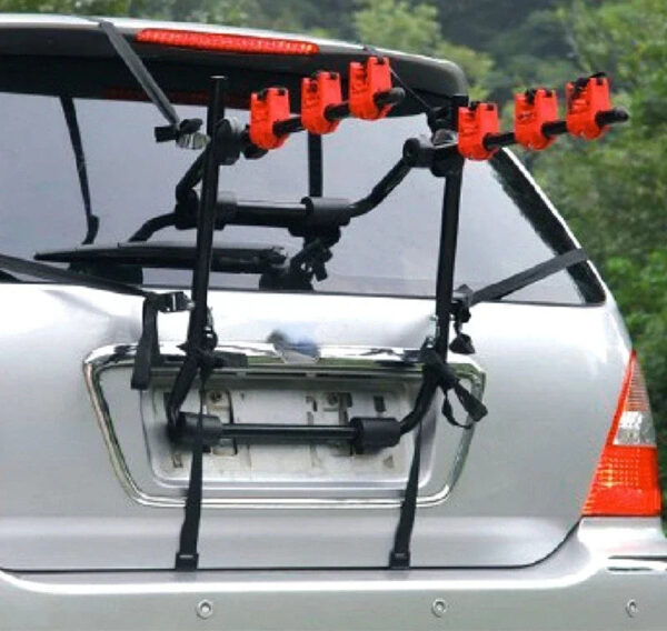 3-Bicycle Sturdy Arm Trunk Mount Bike Carrier Rack Hatchback Rear Holder for AUTO SUV & Cars - Image 20