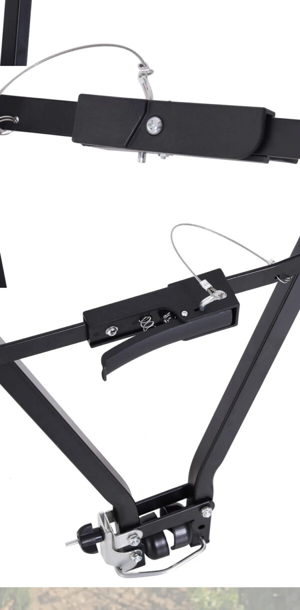 3-Bicycle Sturdy Arm Trunk Mount Bike Carrier Rack Hatchback Rear Holder for AUTO SUV & Cars - Image 35