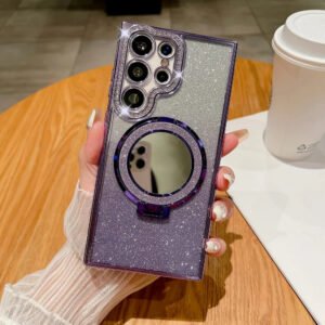 Luxury Premium Eletroplated Mirror Glitter Case Cover for Samsung Series