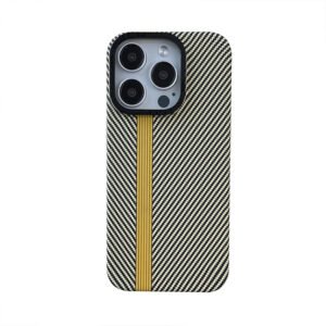 Luxury Ultra Thin Carbon Fiber Texture Matte Magnetic Case Cover For iPhone Series