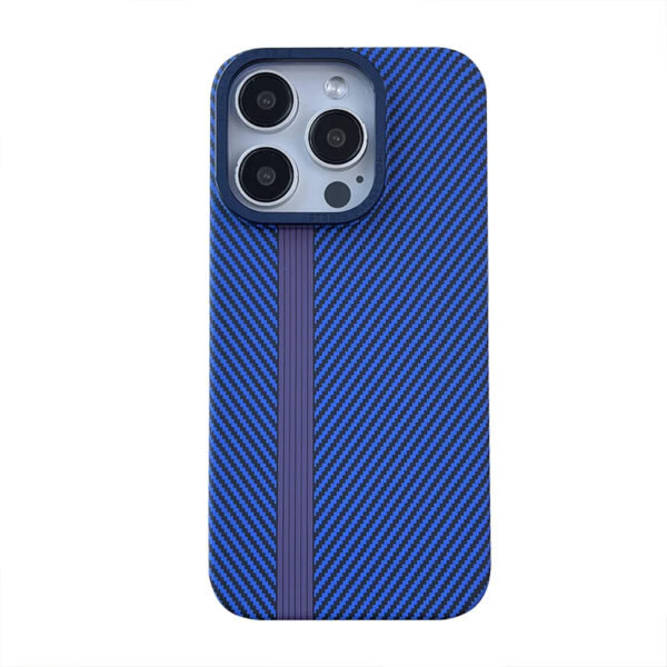 Luxury Ultra Thin Carbon Fiber Texture Matte Magnetic Case Cover For iPhone Series - Image 16