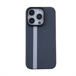 Luxury Ultra Thin Carbon Fiber Texture Matte Magnetic Case Cover For iPhone Series