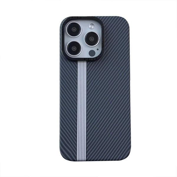 Luxury Ultra Thin Carbon Fiber Texture Matte Magnetic Case Cover For iPhone Series - Image 17