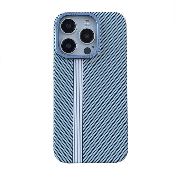 Luxury Ultra Thin Carbon Fiber Texture Matte Magnetic Case Cover For iPhone Series - Image 18