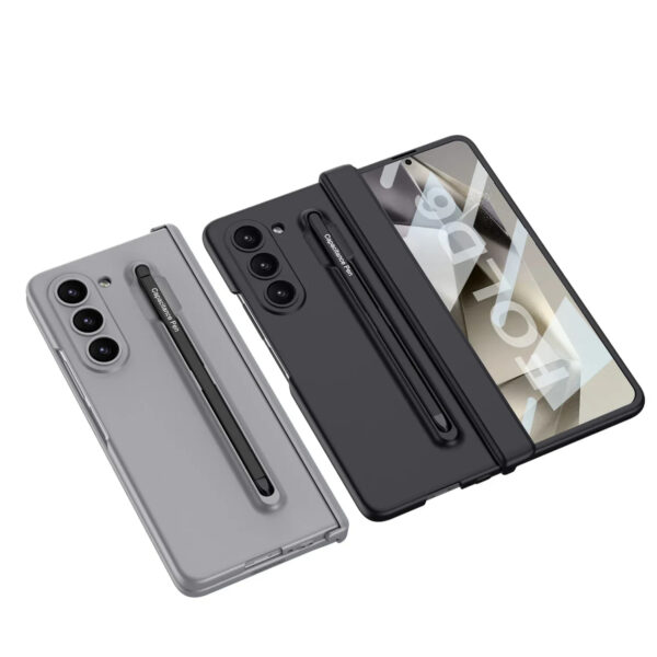 Luxury Premium Magnetic Hinge Armor With S Pen For Samsung Galaxy Z Fold 5/Galaxy Z Fold 6 - Image 11