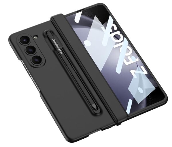 Luxury Premium Magnetic Hinge Armor With S Pen For Samsung Galaxy Z Fold 5/Galaxy Z Fold 6 - Image 2