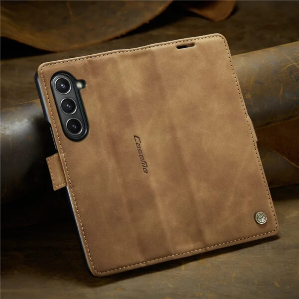 Luxury Premium PU Leather Card Slot Phone Case for Samsung Z Fold 6 - Image 8