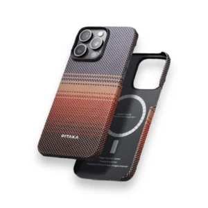 Luxury Premium Carbon Fibre Texture Relief MagSafe Phone Case Cover for iPhone 15 Pro Max/16 Pro Max