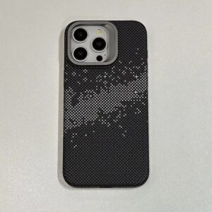 Luxury Premium Carbon Fibre Texture Relief MagSafe Phone Case Cover for iPhone 15 Pro Max/16 Pro Max