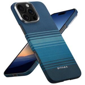 Luxury Premium Carbon Fibre Texture Relief MagSafe Phone Case Cover for iPhone 15 Pro Max/16 Pro Max