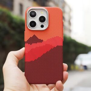 Luxury Premium Carbon Fibre Texture Relief MagSafe Phone Case Cover for iPhone 15 Pro Max/16 Pro Max