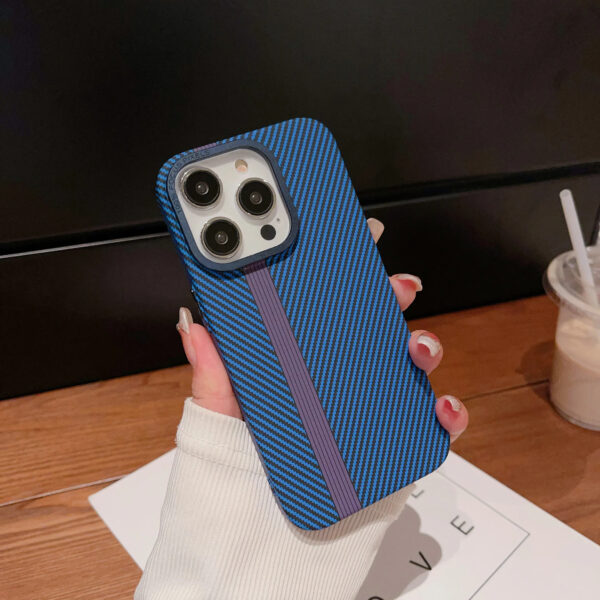 Luxury Ultra Thin Carbon Fiber Texture Matte Magnetic Case Cover For iPhone 11 Pro Max/12 Pro Max - Image 30