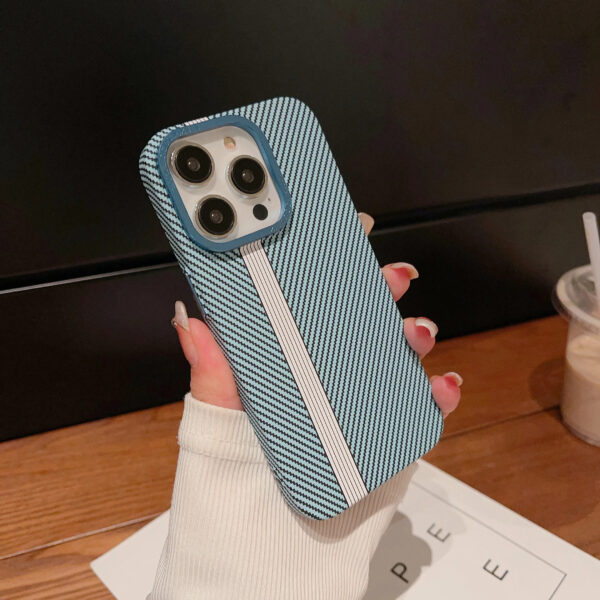 Luxury Ultra Thin Carbon Fiber Texture Matte Magnetic Case Cover For iPhone 11 Pro Max/12 Pro Max - Image 31