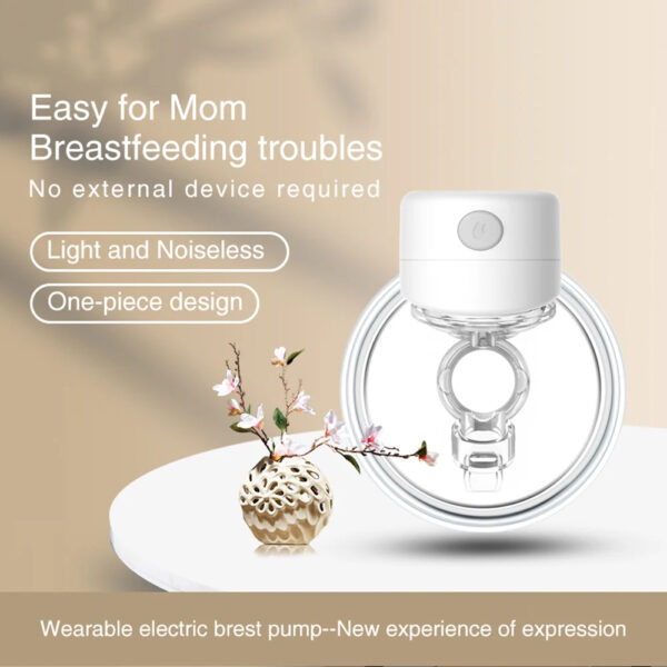 Portable Eletcric Silent Wearable Automatic LED Display Breast Pump - Image 19