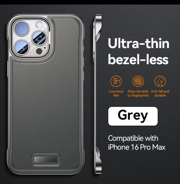 Luxury Premium Untra Thin Anti-fall Cover Frameless Light Case Cover For iPhone Series - Image 12