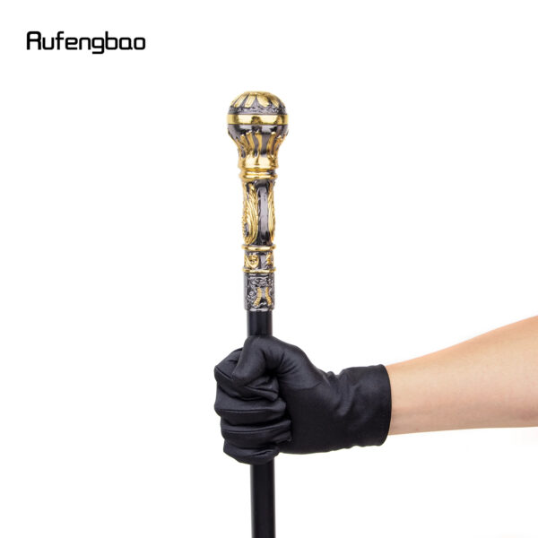 Luxury Premium Golden Round Fashion Party Ceremonial  Walking Stick - Image 11