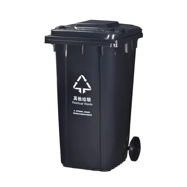 Mobile Outdoor Large Capacity Waste Collection Plastic Waste Bin - Image 16