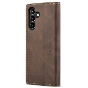 Luxury Premium Caseme Leather Wallet Case Cover and 3D Glass Protector For Samsung Galaxy A54/A55