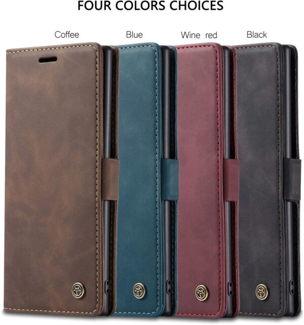 Luxury Premium Caseme Leather Wallet Case Cover For Samsung Galaxy Note 10 Plus