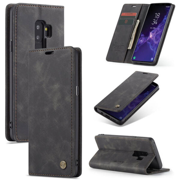 Luxury Premium Caseme Leather Wallet Case Cover For Samsung Galaxy S9 Plus - Image 2