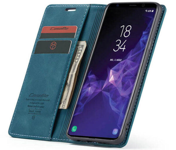 Luxury Premium Caseme Leather Wallet Case Cover For Samsung Galaxy S9 Plus - Image 12