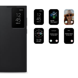 Original Samsung Galaxy Clear View Flip Case Cover with a Sensor For Galaxy S Series