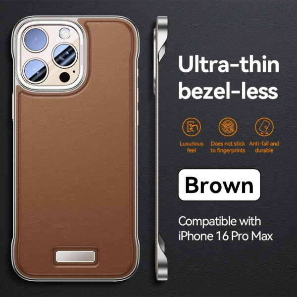 Luxury Premium Untra Thin Anti-fall Cover Frameless Light Case Cover For iPhone Series - Image 24