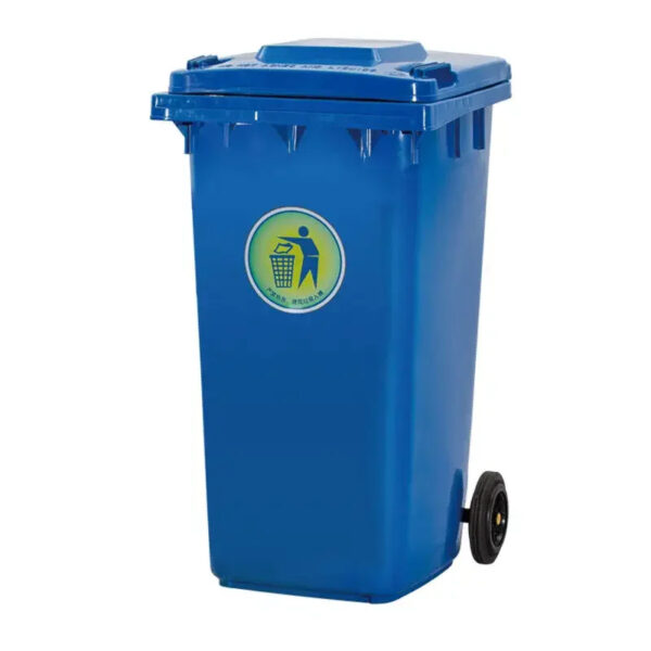 Mobile Outdoor Large Capacity Waste Collection Plastic Waste Bin - Image 10