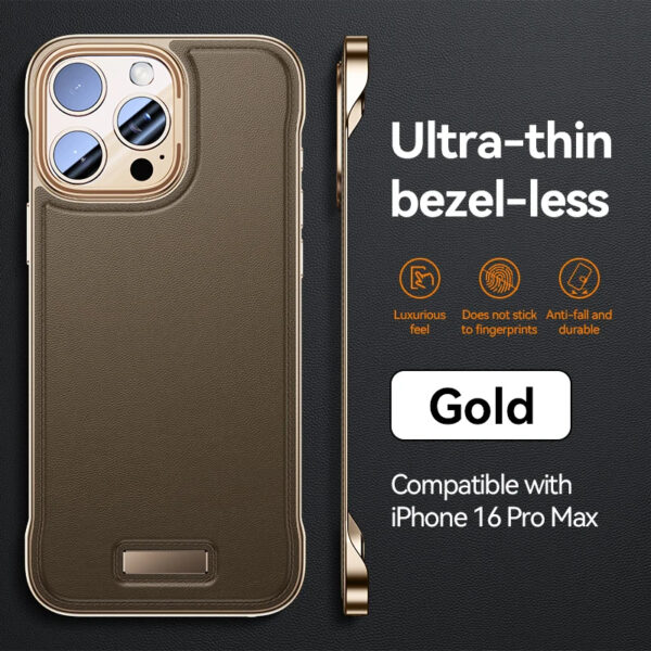 Luxury Premium Untra Thin Anti-fall Cover Frameless Light Case Cover For iPhone Series - Image 21